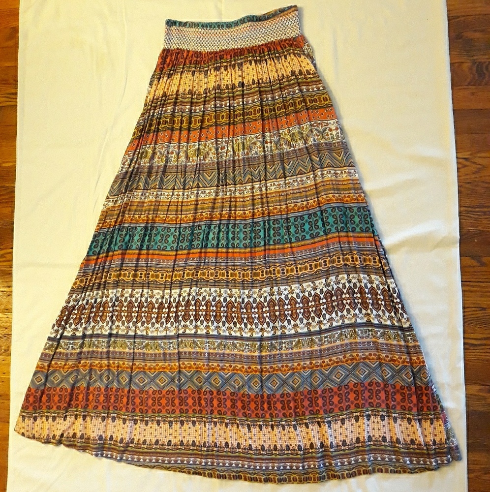 Boho Maxi Skirt